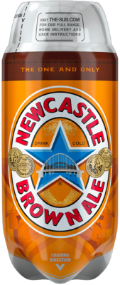 Newcastle Brown Ale Torp van 2 liter Newcastle Brown Ale Torp van 2 liter